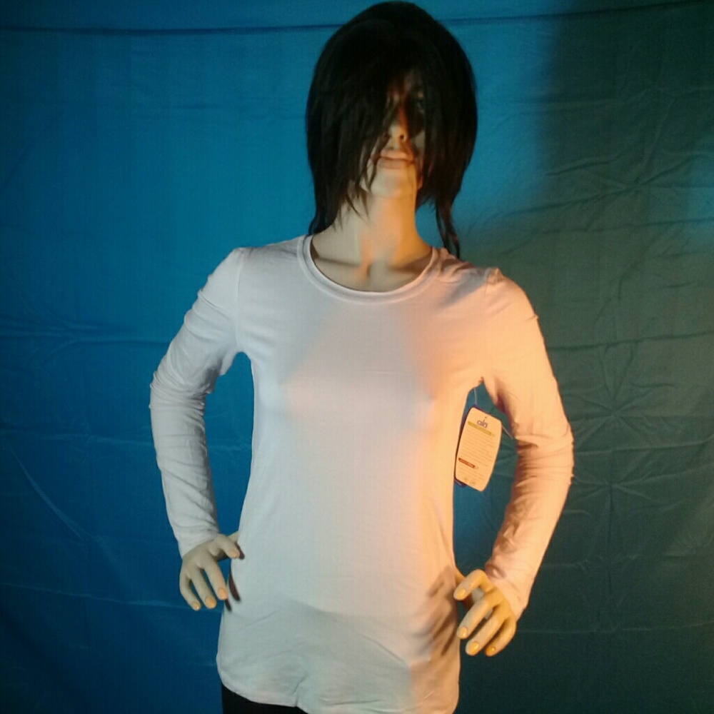 ALO  T - SHIRT  LONG SLEEVES POWDER PINK COLOR